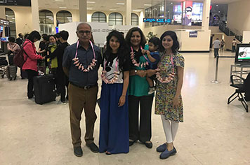 Mr. Tariq Choudhry Family Arrival