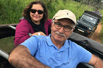 Jeep Safari Habarana Mr. Tariq Choudhry Family