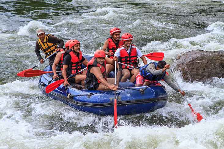 White water rafting